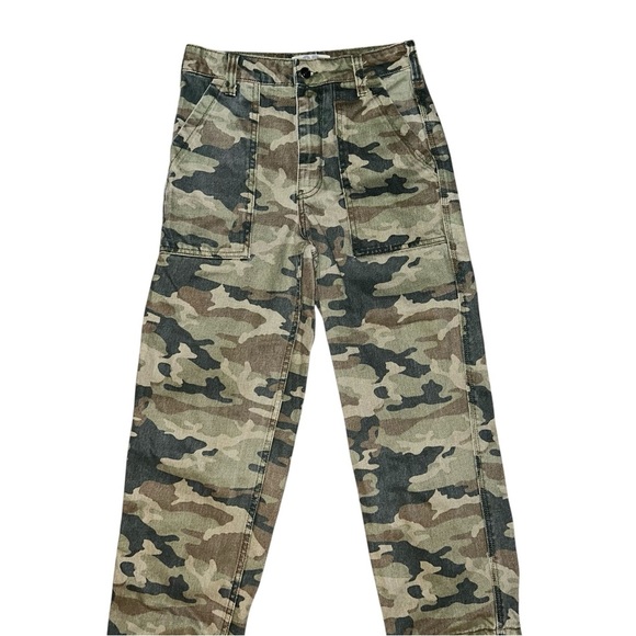 Free People Camouflage Cargo Pants Size 25 - Picture 5 of 8